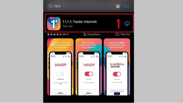 Hướng Dẫn Sử Dụng 1.1.1.1 Để Truy Cập Vào Site Yo88 An Toàn 2 Các bước tải và cài đặt ứng dụng 1.1.1.1 trên Android và iOS.